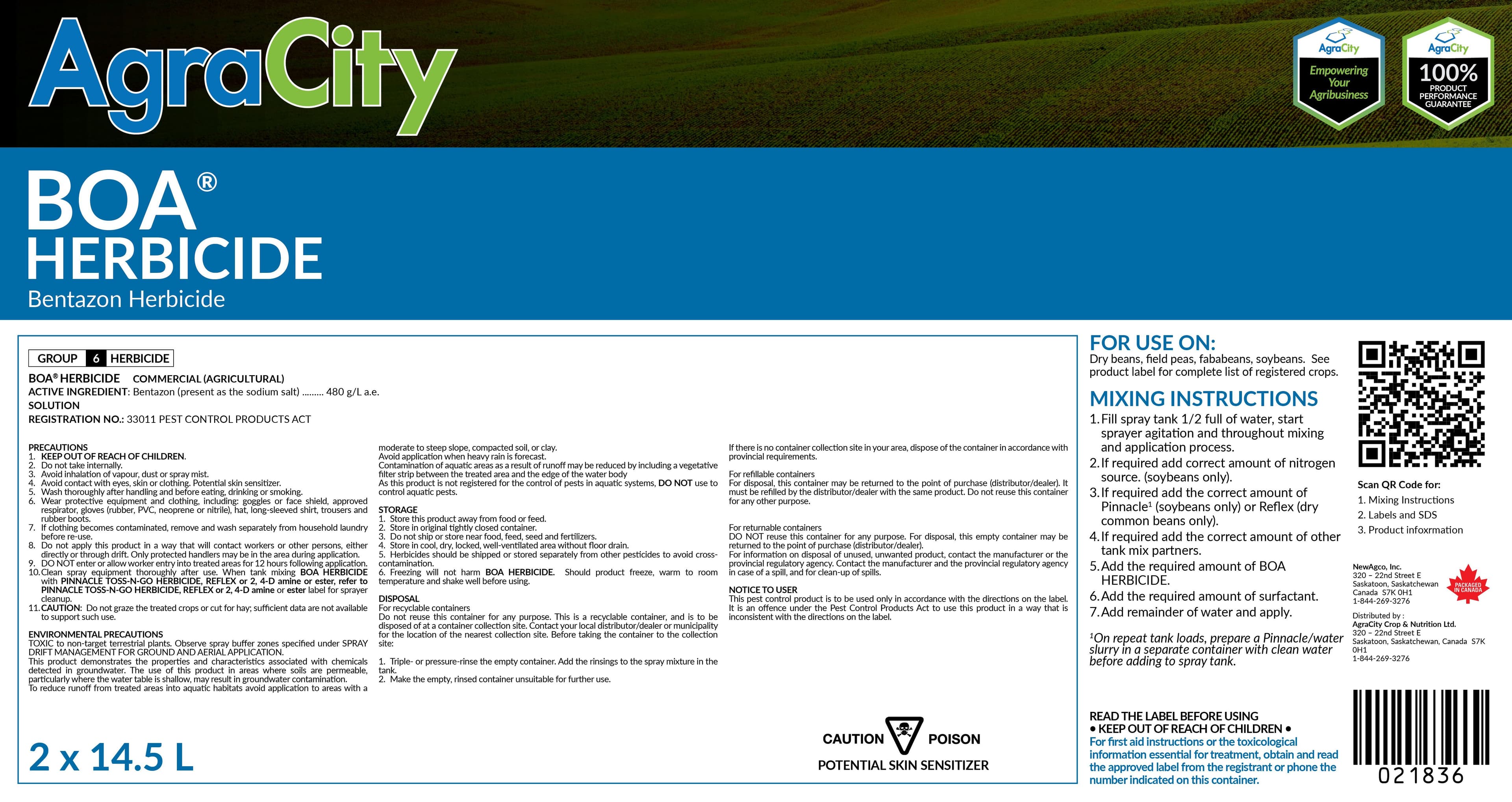 BOA® HERBICIDE