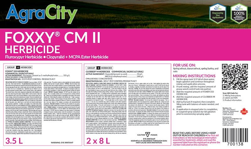 FOXXY® CM HERBICIDE