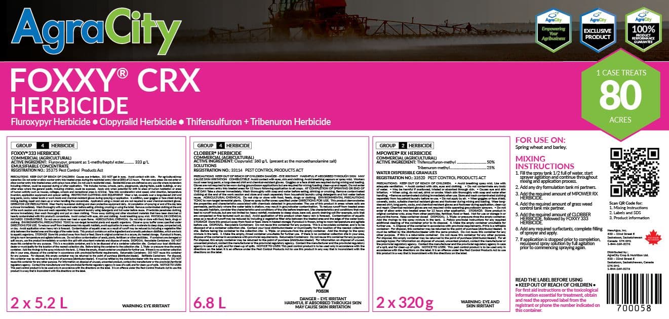 FOXXY® CRX II HERBICIDE